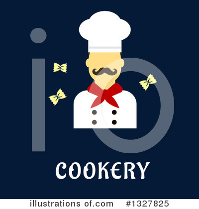 Royalty-Free (RF) Chef Clipart Illustration by Vector Tradition SM - Stock Sample #1327825