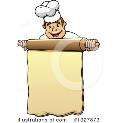 Royalty-Free (RF) Chef Clipart Illustration by Vector Tradition SM - Stock Sample #1327873