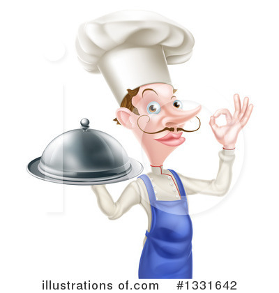 Royalty-Free (RF) Chef Clipart Illustration by AtStockIllustration - Stock Sample #1331642