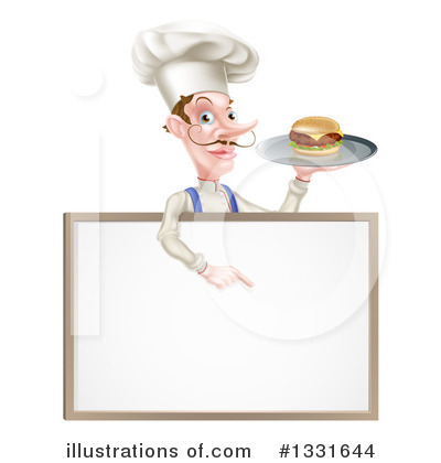 Hamburger Clipart #1331644 by AtStockIllustration