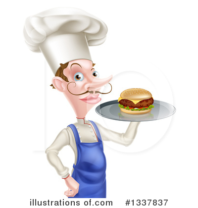 Royalty-Free (RF) Chef Clipart Illustration by AtStockIllustration - Stock Sample #1337837