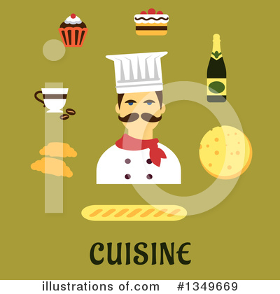 Royalty-Free (RF) Chef Clipart Illustration by Vector Tradition SM - Stock Sample #1349669