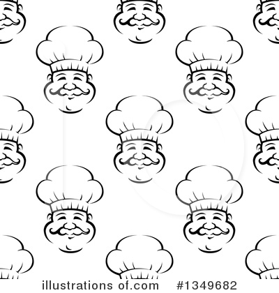 Royalty-Free (RF) Chef Clipart Illustration by Vector Tradition SM - Stock Sample #1349682