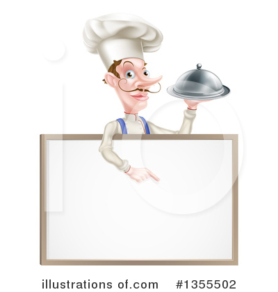 Royalty-Free (RF) Chef Clipart Illustration by AtStockIllustration - Stock Sample #1355502