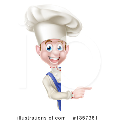 Royalty-Free (RF) Chef Clipart Illustration by AtStockIllustration - Stock Sample #1357361