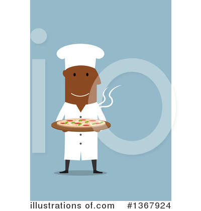 Royalty-Free (RF) Chef Clipart Illustration by Vector Tradition SM - Stock Sample #1367924