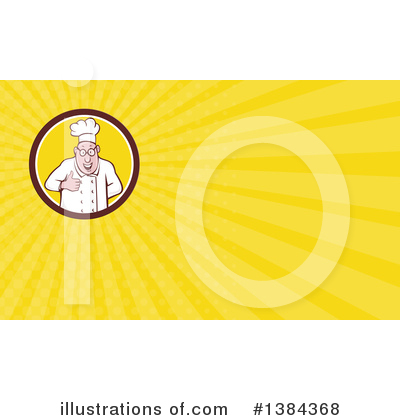 Royalty-Free (RF) Chef Clipart Illustration by patrimonio - Stock Sample #1384368