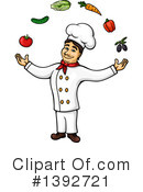 Chef Clipart #1392721 by Vector Tradition SM
