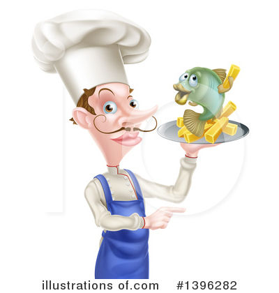 Royalty-Free (RF) Chef Clipart Illustration by AtStockIllustration - Stock Sample #1396282