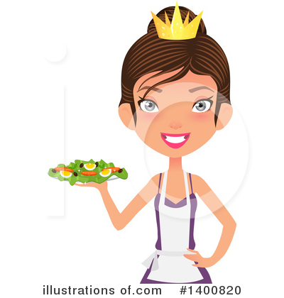 Royalty-Free (RF) Chef Clipart Illustration by Melisende Vector - Stock Sample #1400820