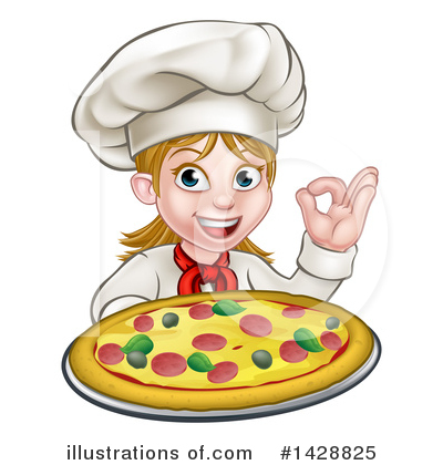 Royalty-Free (RF) Chef Clipart Illustration by AtStockIllustration - Stock Sample #1428825