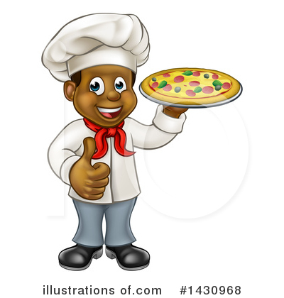 Pizza Clipart #1430968 by AtStockIllustration