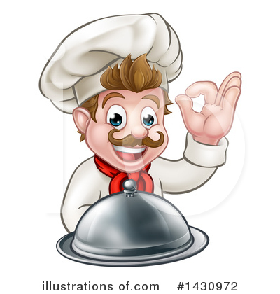Royalty-Free (RF) Chef Clipart Illustration by AtStockIllustration - Stock Sample #1430972