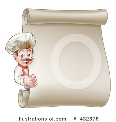 Royalty-Free (RF) Chef Clipart Illustration by AtStockIllustration - Stock Sample #1432876