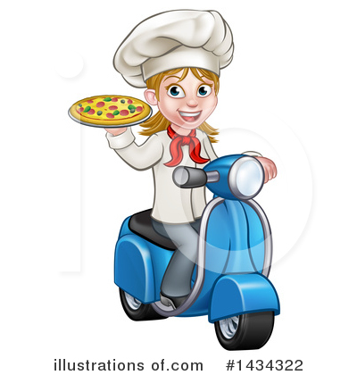 Royalty-Free (RF) Chef Clipart Illustration by AtStockIllustration - Stock Sample #1434322