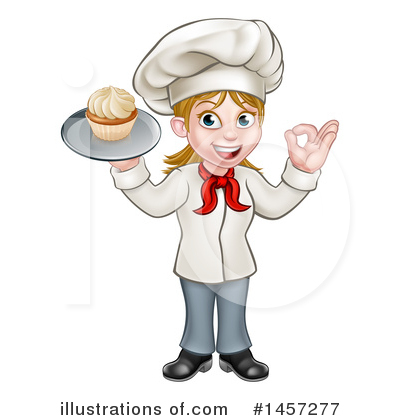Royalty-Free (RF) Chef Clipart Illustration by AtStockIllustration - Stock Sample #1457277