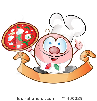 Pizza Clipart #1460029 by Domenico Condello