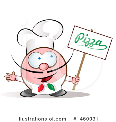 Pizza Clipart #1460031 by Domenico Condello