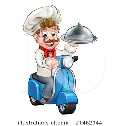 Royalty-Free (RF) Chef Clipart Illustration by AtStockIllustration - Stock Sample #1462944