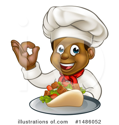 Royalty-Free (RF) Chef Clipart Illustration by AtStockIllustration - Stock Sample #1486052