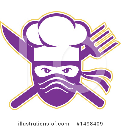 Royalty-Free (RF) Chef Clipart Illustration by patrimonio - Stock Sample #1498409