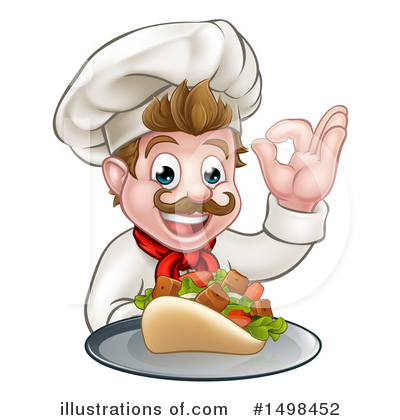 Royalty-Free (RF) Chef Clipart Illustration by AtStockIllustration - Stock Sample #1498452