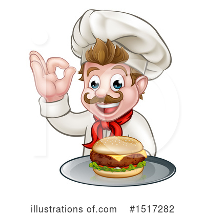 Royalty-Free (RF) Chef Clipart Illustration by AtStockIllustration - Stock Sample #1517282