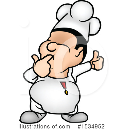 Royalty-Free (RF) Chef Clipart Illustration by dero - Stock Sample #1534952
