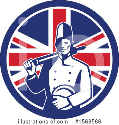 Royalty-Free (RF) Chef Clipart Illustration by patrimonio - Stock Sample #1568566