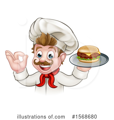 Royalty-Free (RF) Chef Clipart Illustration by AtStockIllustration - Stock Sample #1568680