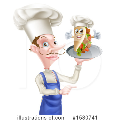 Royalty-Free (RF) Chef Clipart Illustration by AtStockIllustration - Stock Sample #1580741