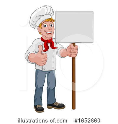 Royalty-Free (RF) Chef Clipart Illustration by AtStockIllustration - Stock Sample #1652860