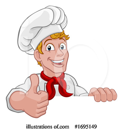 Royalty-Free (RF) Chef Clipart Illustration by AtStockIllustration - Stock Sample #1695149