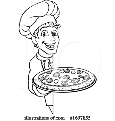 Royalty-Free (RF) Chef Clipart Illustration by AtStockIllustration - Stock Sample #1697855