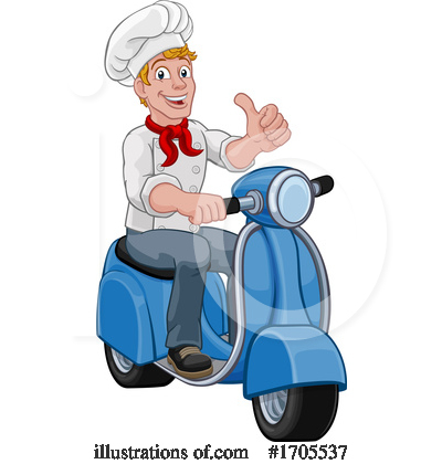 Royalty-Free (RF) Chef Clipart Illustration by AtStockIllustration - Stock Sample #1705537