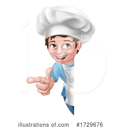 Royalty-Free (RF) Chef Clipart Illustration by AtStockIllustration - Stock Sample #1729676