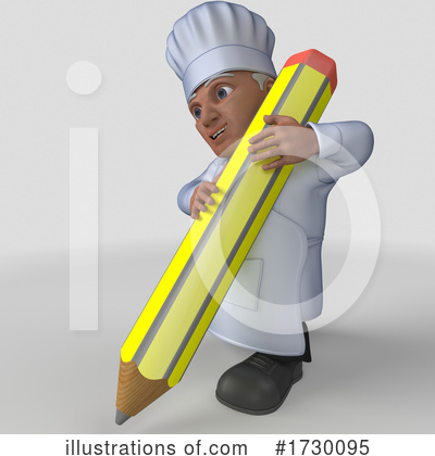 Royalty-Free (RF) Chef Clipart Illustration by KJ Pargeter - Stock Sample #1730095