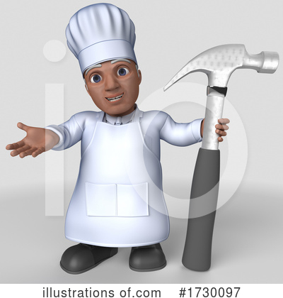 Royalty-Free (RF) Chef Clipart Illustration by KJ Pargeter - Stock Sample #1730097