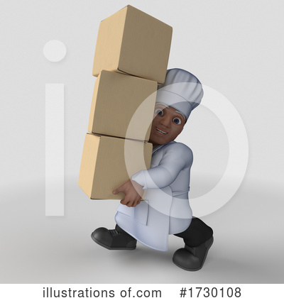 Royalty-Free (RF) Chef Clipart Illustration by KJ Pargeter - Stock Sample #1730108