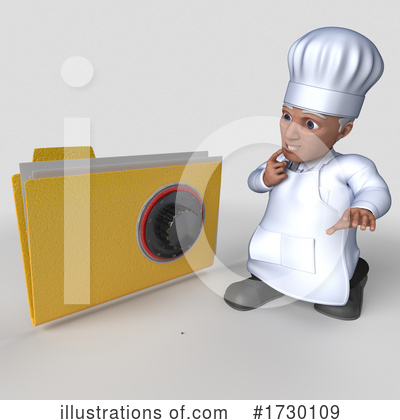 Royalty-Free (RF) Chef Clipart Illustration by KJ Pargeter - Stock Sample #1730109