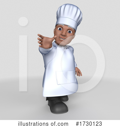 Royalty-Free (RF) Chef Clipart Illustration by KJ Pargeter - Stock Sample #1730123