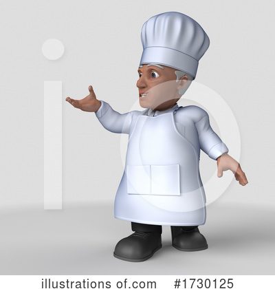 Royalty-Free (RF) Chef Clipart Illustration by KJ Pargeter - Stock Sample #1730125