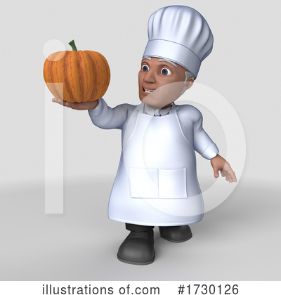 Royalty-Free (RF) Chef Clipart Illustration by KJ Pargeter - Stock Sample #1730126
