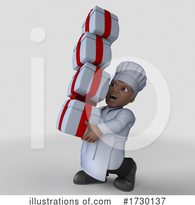 Royalty-Free (RF) Chef Clipart Illustration by KJ Pargeter - Stock Sample #1730137