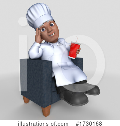 Royalty-Free (RF) Chef Clipart Illustration by KJ Pargeter - Stock Sample #1730168