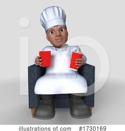 Royalty-Free (RF) Chef Clipart Illustration by KJ Pargeter - Stock Sample #1730169