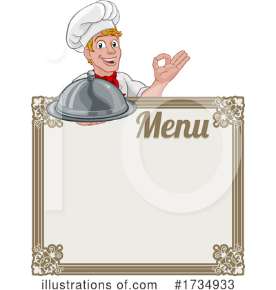Royalty-Free (RF) Chef Clipart Illustration by AtStockIllustration - Stock Sample #1734933