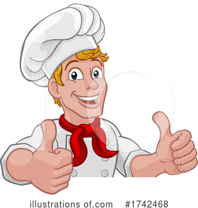 Royalty-Free (RF) Chef Clipart Illustration by AtStockIllustration - Stock Sample #1742468