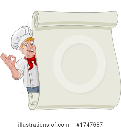Royalty-Free (RF) Chef Clipart Illustration by AtStockIllustration - Stock Sample #1747687