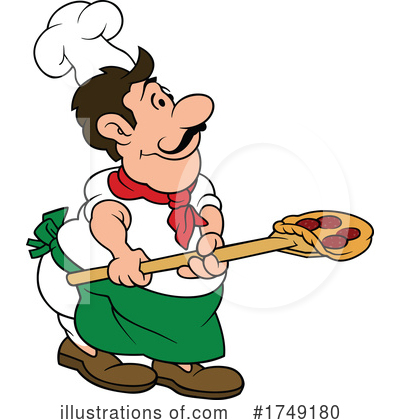 Pizza Clipart #1749180 by dero